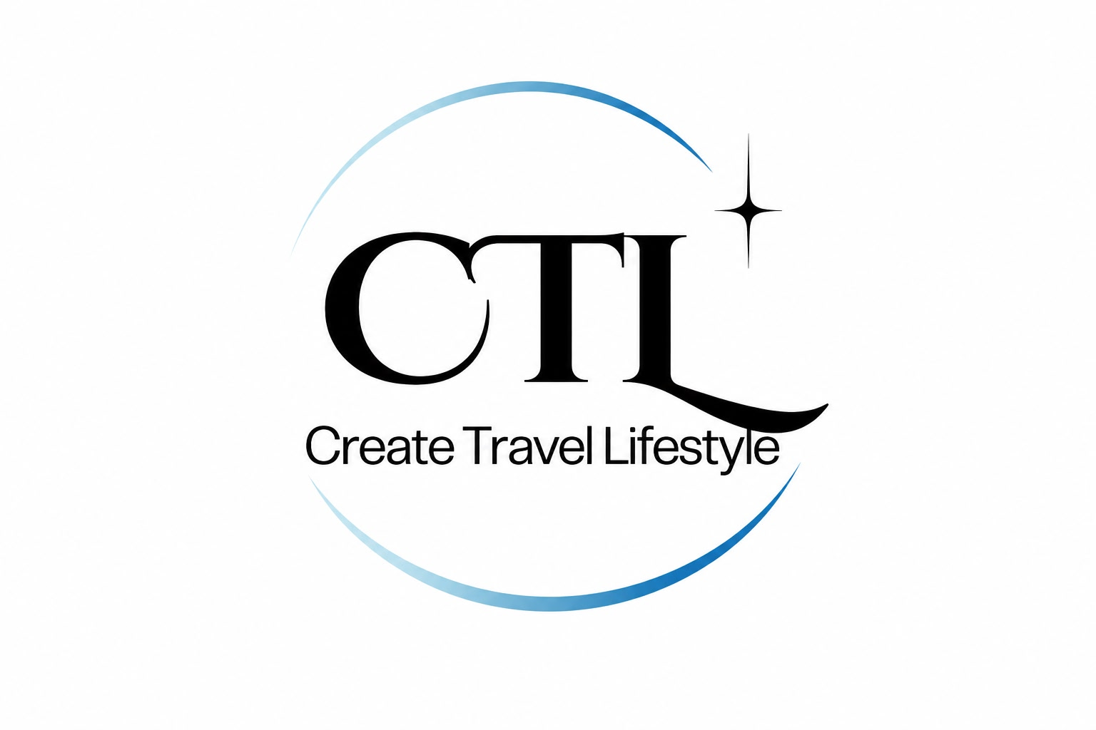 Create Travel Lifestyle logo